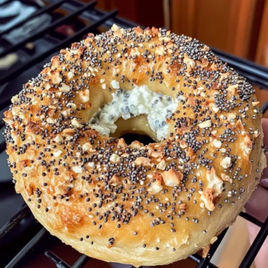 Protein Bagels with Cottage Cheese