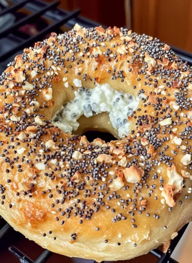 Protein Bagels with Cottage Cheese