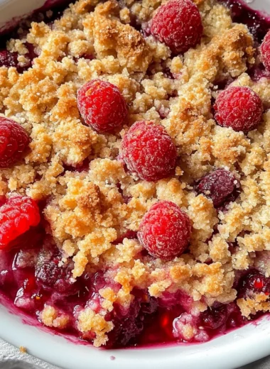 Raspberry Crumble