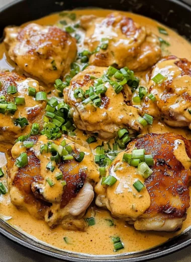 Skillet Bang Bang Chicken Thighs