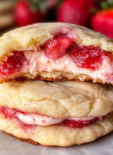 Strawberry Cheesecake Cookies