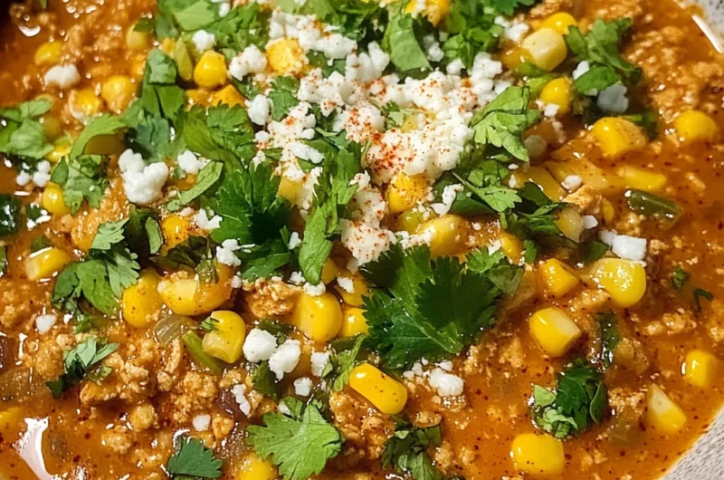 Street Corn Chicken Chili Recipe