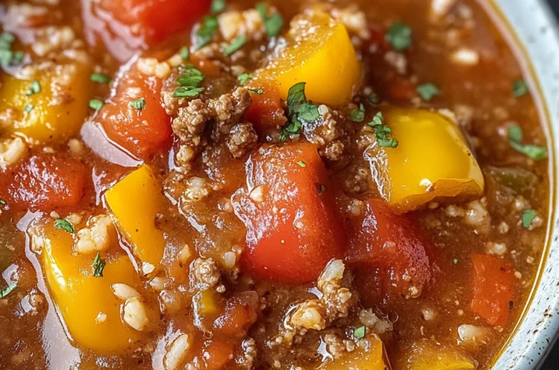 Stuffed Pepper Soup