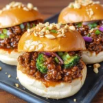 Thai Sloppy Joe Sliders