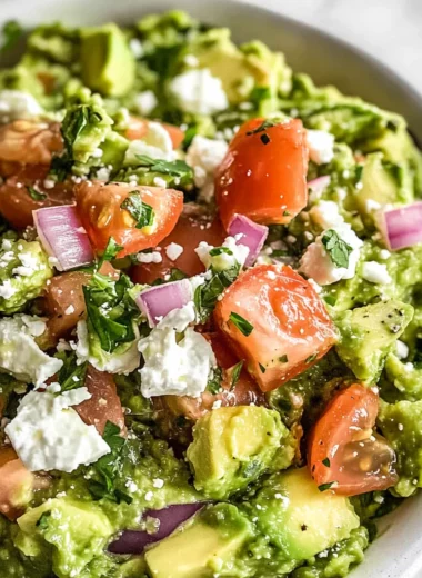 The Best Avocado Feta Dip