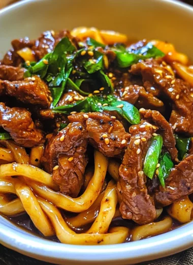 Trust Me, This Black Pepper Beef Udon Is Easier Than It Looks!