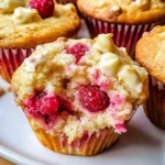 White Chocolate Raspberry Muffins