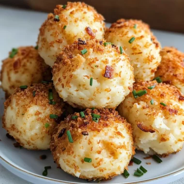 Air Fryer Mashed Potato Balls: The Crispiest Recipe Ever!
