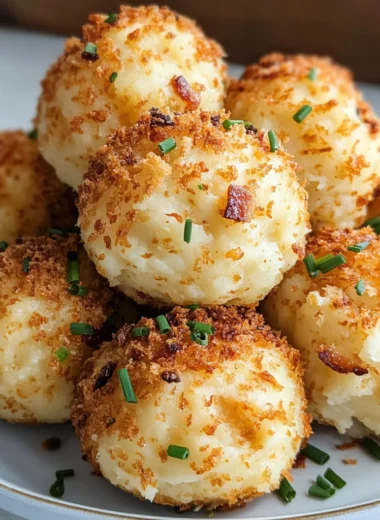 Air Fryer Mashed Potato Balls: The Crispiest Recipe Ever!
