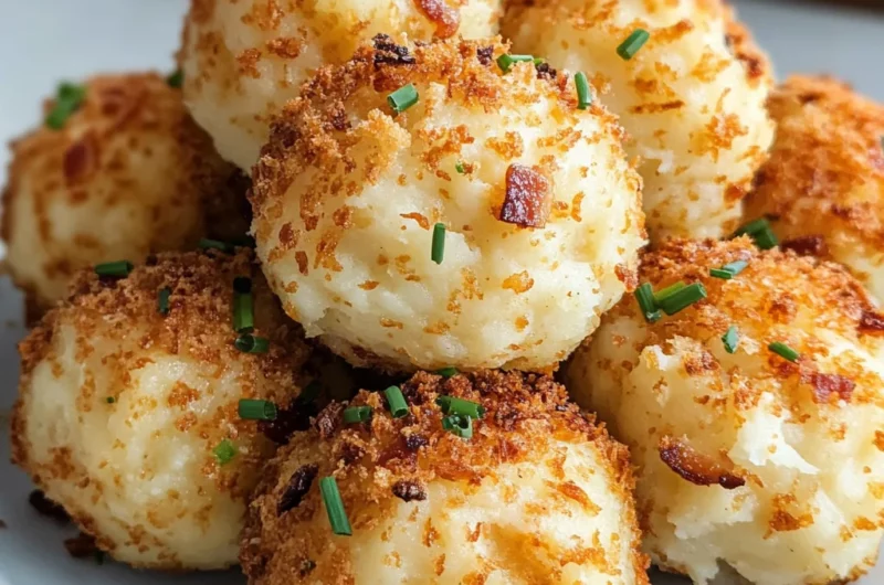 Air Fryer Mashed Potato Balls: The Crispiest Recipe Ever!