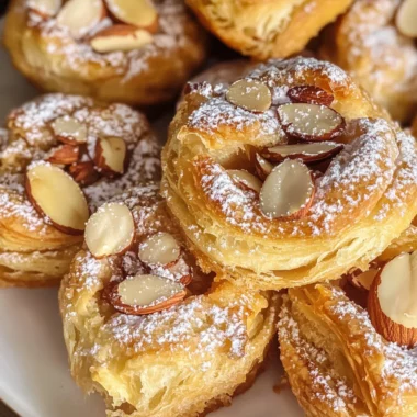 Almond Croissant Bites