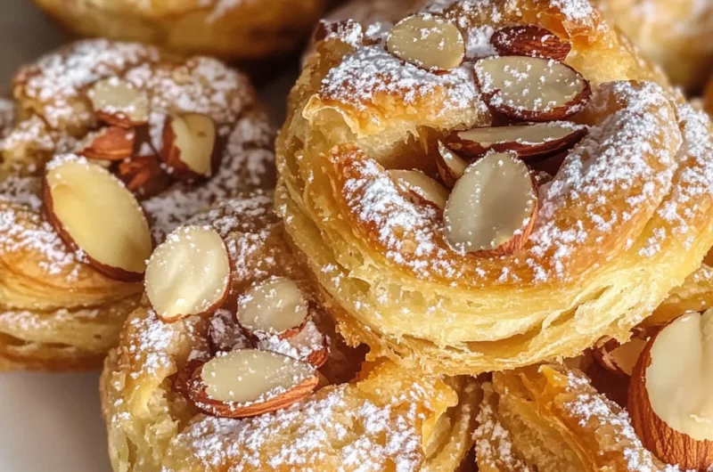 Almond Croissant Bites