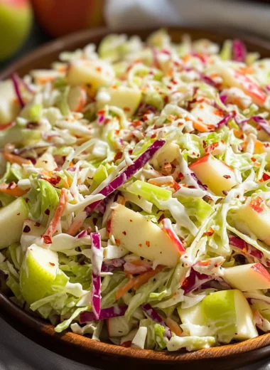 Apple Cabbage Coleslaw Recipe
