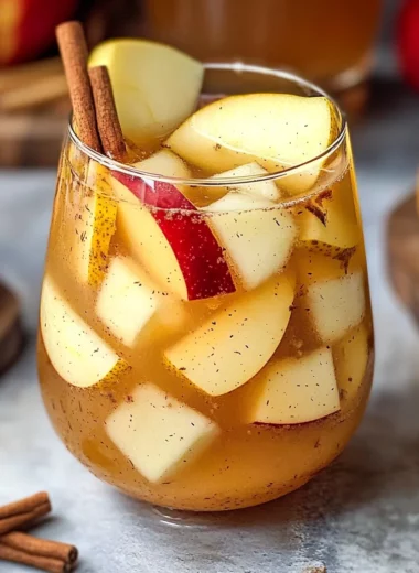 Apple Cider White Wine Sangria