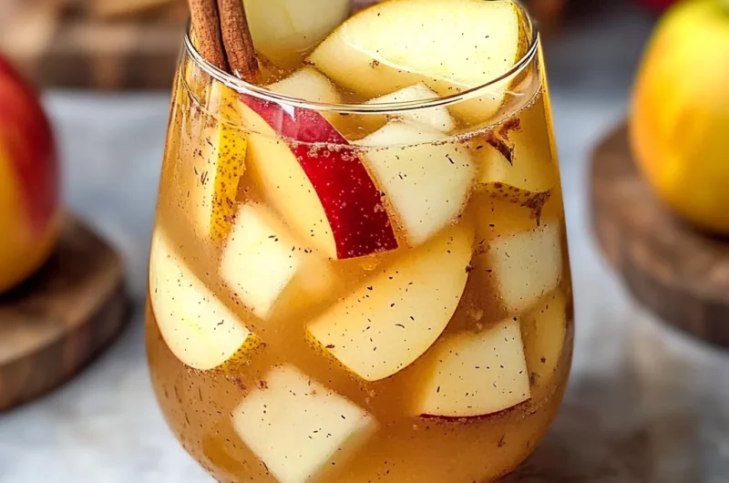 Apple Cider White Wine Sangria