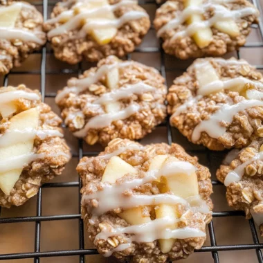 Apple Cinnamon Oatmeal Cookies