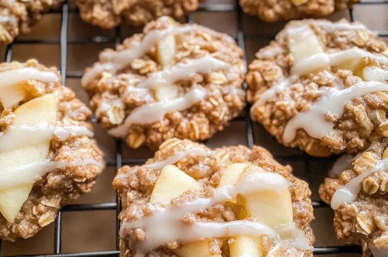 Apple Cinnamon Oatmeal Cookies