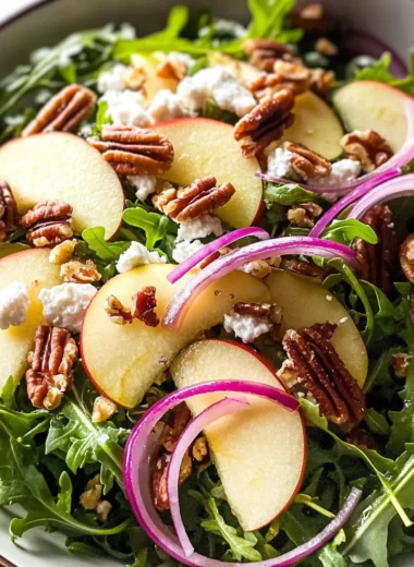 Arugula Apple Salad
