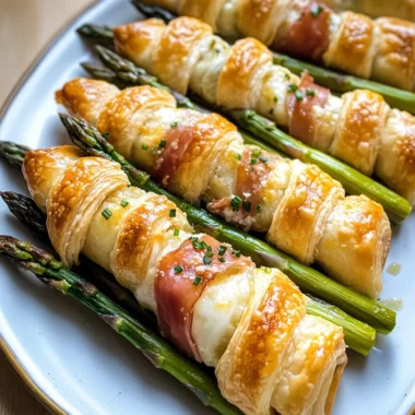 Asparagus Puff Pastry Bundles
