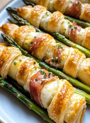 Asparagus Puff Pastry Bundles