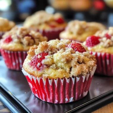 Bakery Style Strawberry Muffins