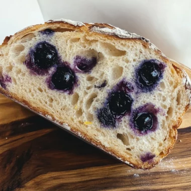 Blueberry Lemon Sourdough Recipe