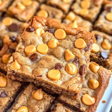 Butterscotch Toffee Cookie Bars