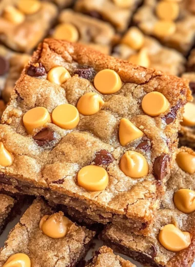 Butterscotch Toffee Cookie Bars