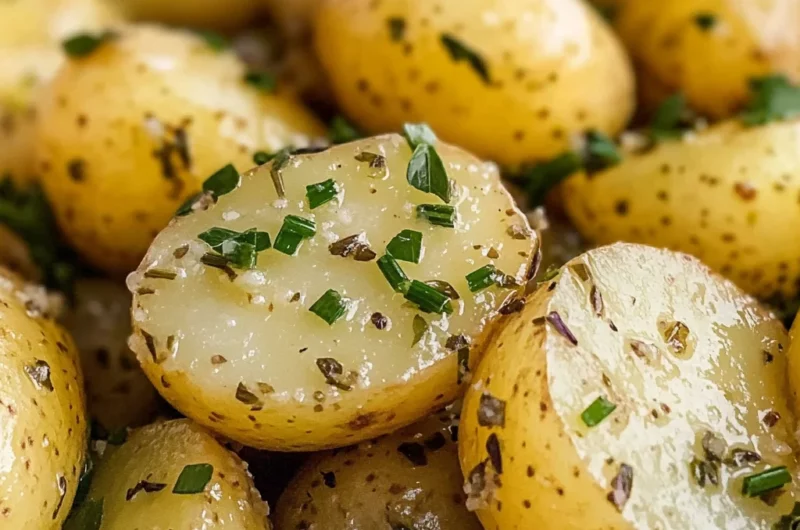 Buttery Herb Boiled Potatoes