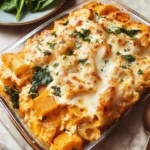 Cheesy Pumpkin Ricotta Pasta Bake