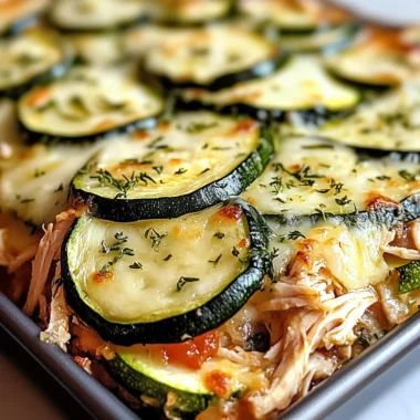 Chicken Zucchini Bake