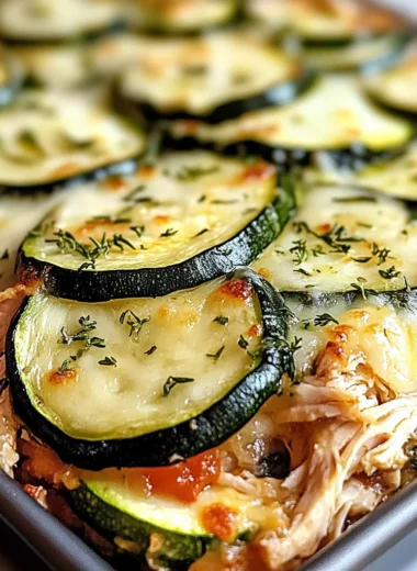 Chicken Zucchini Bake