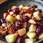 Cinnamon Apple Grape Salad