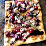 Cranberry Goat Cheese Flatbread