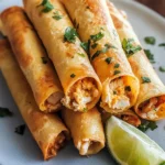 Cream Cheese Chicken Taquitos