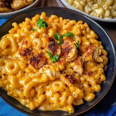 Creamy Chicken Mac and Cheese