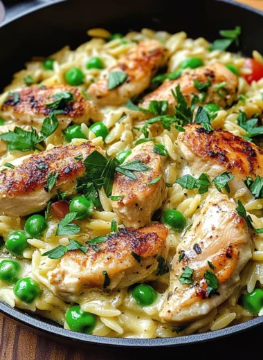 Creamy Orzo With Chicken: A Wonderful Ultimate Recipe You’ll Love