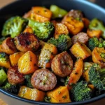 Create a Flavorful Sausage Veggie Skillet Bowl in 30 Minutes!