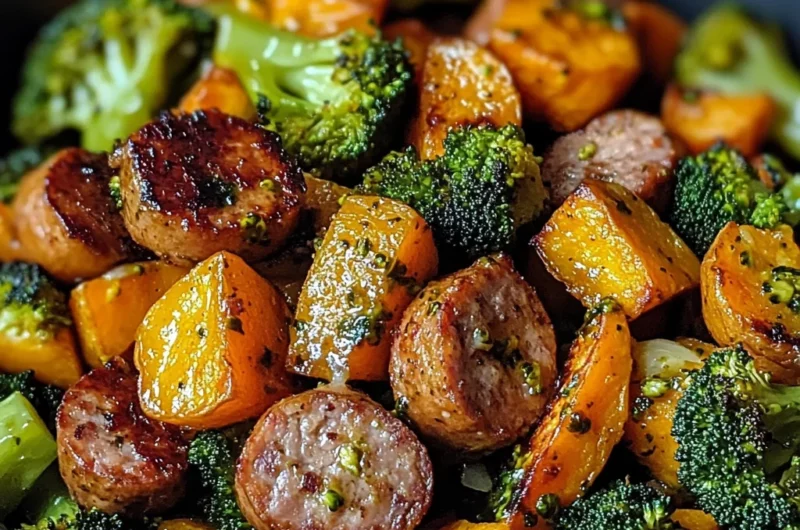 Create a Flavorful Sausage Veggie Skillet Bowl in 30 Minutes!