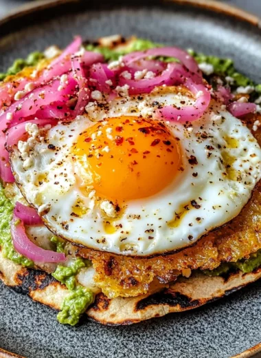 Crispy Feta Fried Eggs (Viral Recipe)