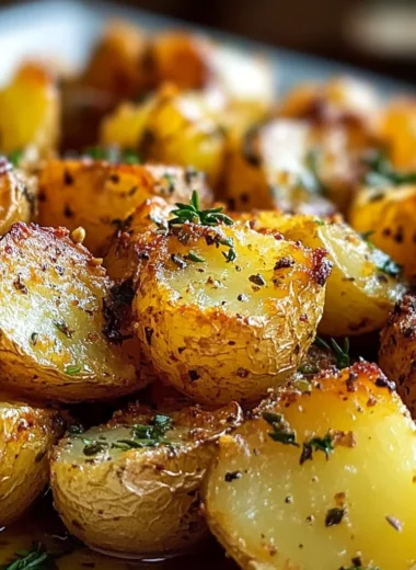 Crispy Homemade Roast Potatoes: Perfectly Seasoned Delight!
