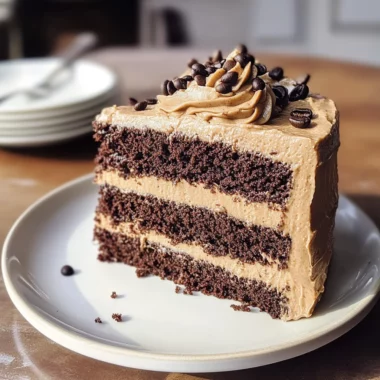 Dark Chocolate Espresso Cake with Brown Butter Frosting