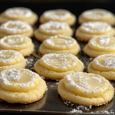 Easiest Lemon Meltaway Cookies
