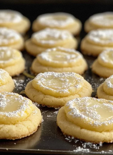 Easiest Lemon Meltaway Cookies