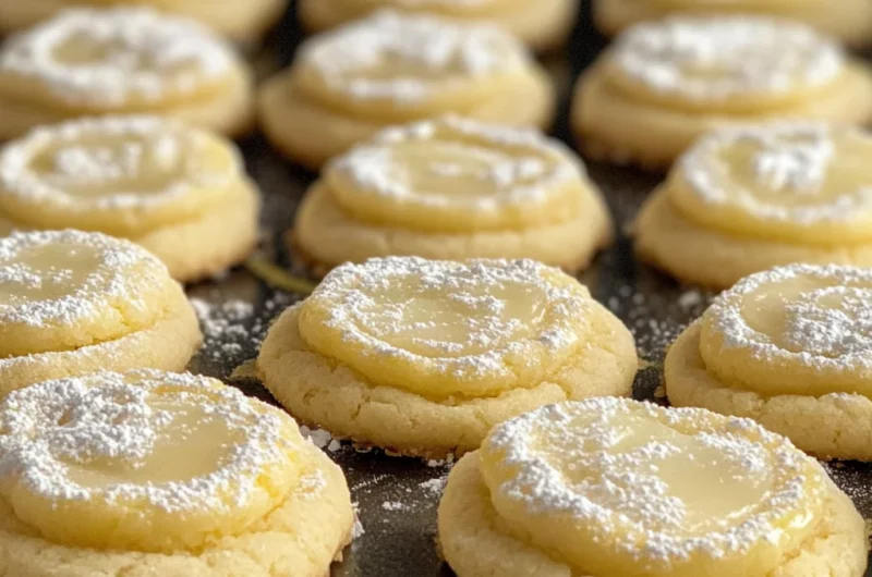Easiest Lemon Meltaway Cookies