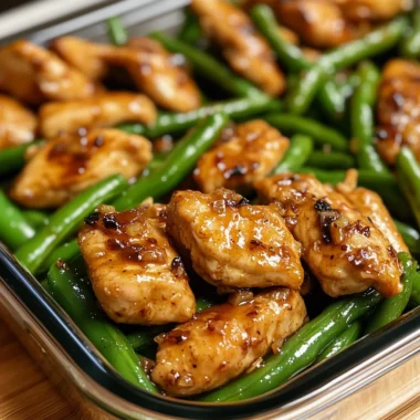 Easy Chicken Breast and Green Beans