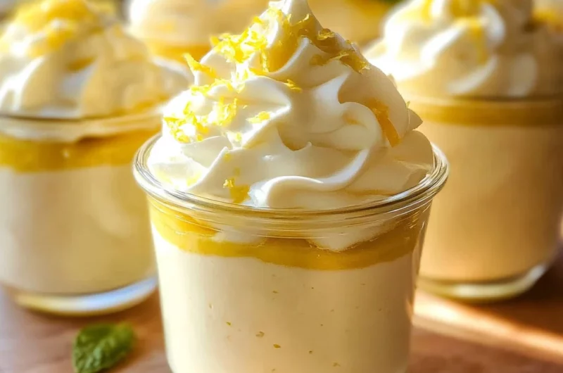Easy Lemon Mousse