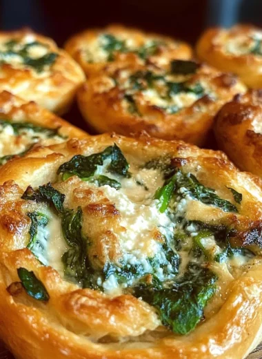 Easy Spinach Cottage Cheese Flat Bagels