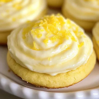 Frosted Lemon Cookie Recipe