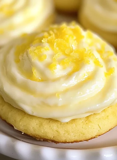 Frosted Lemon Cookie Recipe